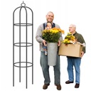 PERGOLA OGRODOWA KOLUMNOWA ŁUK RÓŻE KWIATY PNĄCZA