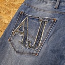 Džínsové nohavice EMPORIO ARMANI Dizajnové Džínsy Denim Nový Model 34 Strih zúžený