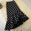 Gowyimmes 2022 Summer Women Irregular Dot Chiffon