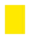 ПАПКА С ЛАСТИКОМ A4 ФЛУО-ЖЕЛТЫЙ
