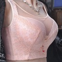 Nové jesenné podprsenky pre ženy See Through Bra Hollow O Druh protetická podprsenka