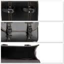 УНИВЕРСАЛЬНЫЕ СУМКИ МОТОЦИКЛЕТНЫЕ СУМКИ БОКОВЫЕ КОЖАНЫЕ NA МОТОР 28X10.5X21CM  фото 14