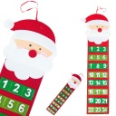 РОЖДЕСТВЕНСКИЙ АДВЕНТ-КАЛЕНДАРЬ САНТА СНЕГОВИК ВОЙЛОК