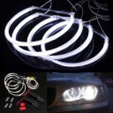 КІЛЬЦЯ CCFL BMW АНГЕЛ EYES BMW E46 ОЧІ ANIOLA 2X 131MM + 146MM КОЛІР БІЛИЙ  (18876554180) фото min 11