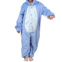 LILO STICH STRÓJ ONESIE KIGURUMI PIŻAMA - DLA DZIECI NA KARNAWAŁ Kolor niebieski