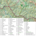 Бещады - скретч-карта, идея подарка, горные тропы, вершины ArtGlob