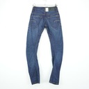 G-STAR raw Spodnie jeans SLIM Rozmiar W26L34 Odcień granatowy