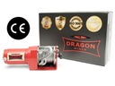 1,1T ЛЕБЕДКА DRAGON 12V ЭЛЕКТРИЧЕСКАЯ ЛЕБЁДКА ТРОСОВАЯ ПЛУГА QUADA +ПУЛЬТ изображение 2