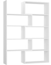 БЕЛЫЙ ВЫДВИЖНОЙ КНИЖНЫЙ ШКАФ ПОЛКА-ПОЛКА 3 В 1