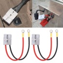 CAR RV MOTOCIKLAS JUMPER ПРОВОДА АКУМУЛЯТОР 50A DC600V 10AWG QUICK CONNECT  (18281827240) фото min 7