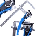 ЗАЖИМ ДЛЯ ПЛОТНЫХ ТИП F РЫЧАГОВАЯ РУЧКА 160х60мм