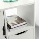 Стол для принтера, книжный шкаф, прикроватная тумбочка, ящик для документов, тележки FBT105-W