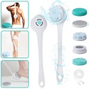ЭЛЕКТРИЧЕСКАЯ ЩЕТКА 5 В 1 ДЛЯ МЫТЬЯ СПИНЫ НОГ ТЕЛА ВАННА МАССАЖЕР ДЛЯ ЛИЦА