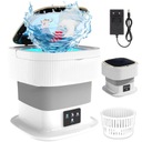 ПОРТАТИВНАЯ УФ МИНИ-СТИРАЛЬНАЯ МАШИНА 10 Л СКЛАДНАЯ ПУТЕШЕСТВЕННАЯ ТУРИСТИЧЕСКАЯ ПОРТАТИВНАЯ МАШИНА