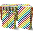 БУМАЖНЫЕ ПАКЕТЫ ДЛЯ ЗАВТРАКА 16х8х27 100шт