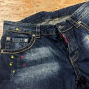 Pánske džínsové nohavice DSQAURED2 50 Denim jeans Dominujúci materiál bavlna