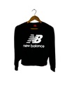 Dámska mikina New Balance čierna veľké logo S