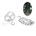 ПОДСТАВКА ДЛЯ КЕМПИНГА НА ОТКРЫТОМ УРОВНЕ, ПИКНИКА, КЕМПИНГА, ВЕШАЛКА ДЛЯ КОСТРА, ГРИЛЬ, ШТАТИВ