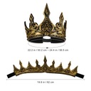 IMPERIAL ROYAL CROWN косплей короля реалистичный внешний вид золотого тона