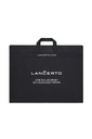 Элегантный черный чехол для одежды с логотипом Lancerto XL