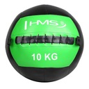 Kožená športová lopta na cvičenie cross fit 10 kg HMS WLB Značka HMS