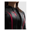 КУРТКА КОЖАНАЯ ЖЕНСКАЯ REBELHORN DIVA ST BLACK/PINK ЧЕРНЫЙ РОЗОВОЕ ПОДАРКИ  фото 12