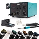 YIHUA 852D+ МАШИНА ДЛЯ СВАРКИ ПЛАСТИКА ГОРЯЧИМ ВОЗДУХОМ, 0,7 КГ СВЯЗУЮЩЕГО СРЕДСТВА