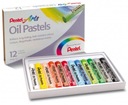 МАСЛЯНАЯ ПАСТЕЛЯ 12 ЦВЕТОВ PHN12 PENTEL