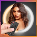 ФАРА КІЛЬЦЕВА LED (СВІТЛОДІОД) ZE STATYWEM RING SELFIE STATYW ВЕЛИКА NA ТЕЛЕФОН RGB  (9602076911) фото min 14