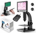 Цифровой микроскоп с ЖК-дисплеем 2000x + 10LED 1080P 12MPIX