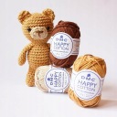 Амигуруми из хлопка DMC Happy Cotton 755 амарант