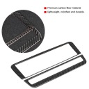 CARBON FIBER CD AIR CONDITIONING CONTROL PANEL COVER TRIM FOR MERCEDES  photo 9