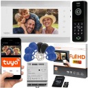 ВИДЕОИНТЕРФОН WiFi FULL HD 7' ПРИЛОЖЕНИЕ ШИФРОВАТЕЛЯ RFID-КОДА КАРТА ПАМЯТИ