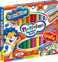 Пластилин BAMBINO 24 цвета Подушечка Маевского
