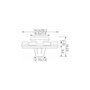 ЗАЖИМИ MONTAZOWE HONDA 10 ШТ EINPARTS  фото 6