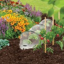 МИНИ САДОВЫЙ ТУННЕЛЬ ДЛЯ РАСТЕНИЙ ИЗ ФОЛЬГИ ТЕПЛИЧНЫЕ РАСТЕНИЯ ОВОЩИ ТРАВЫ 3м