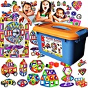 ОБРАЗОВАТЕЛЬНЫЕ МАГНИТНЫЕ БЛОКИ 124 элемента БЕСПЛАТНЫЙ ШАБЛОН сертификат