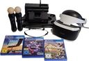 SONY PLAYSTATION VR V2 PS4/PS5 + КАМЕРА V2 + 2x MOVE + 3 ИГРЫ + ПОДСТАВКА