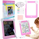 Интерактивная доска со светодиодной подсветкой, рисование картинок, планшетные ручки