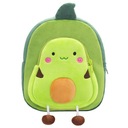 Милый рюкзак для дошкольника в детский сад плюшевый.