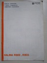 Описание, принципиальная схема и каталог запчастей HALINA R802.