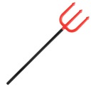 ДЬЯВОЛЬНАЯ ВИЛКА ТРИДЕНТ красное оружие для Хэллоуина