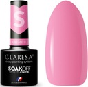 Гибридный лак для ногтей Claresa Kiss Me! 3 Розовый Розовый 5г