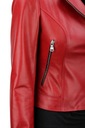 Jednoduché Dámske Ramoneska Červená DORJAN SFA467 XS Rukáv dlhý rukáv