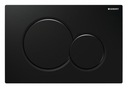 Geberit Sigma 01 Кнопка смыва для унитаза Черный