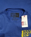 VANS bavlnené tričko modrá potlač na zadnej strane L Dominujúca farba modrá