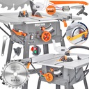 НАСТОЛЬНАЯ ПИЛА 3400W Soft START 3-х режущая кромка KRAJZERGA ДИСКОВАЯ ДЕРЕВОРЕЗКА