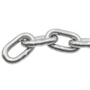 ЦЕПЬ ИЗ НЕРЖАВЕЮЩЕЙ КИСЛОУСТОЙЧИВОЙ ЗВЕНЬЯ DIN 766 3 ММ