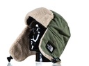 Утепленная шапка THE NORTH FACE - зеленая