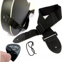 GUITAR STRAP UNIVERSAL гитарный ремень + медиатор